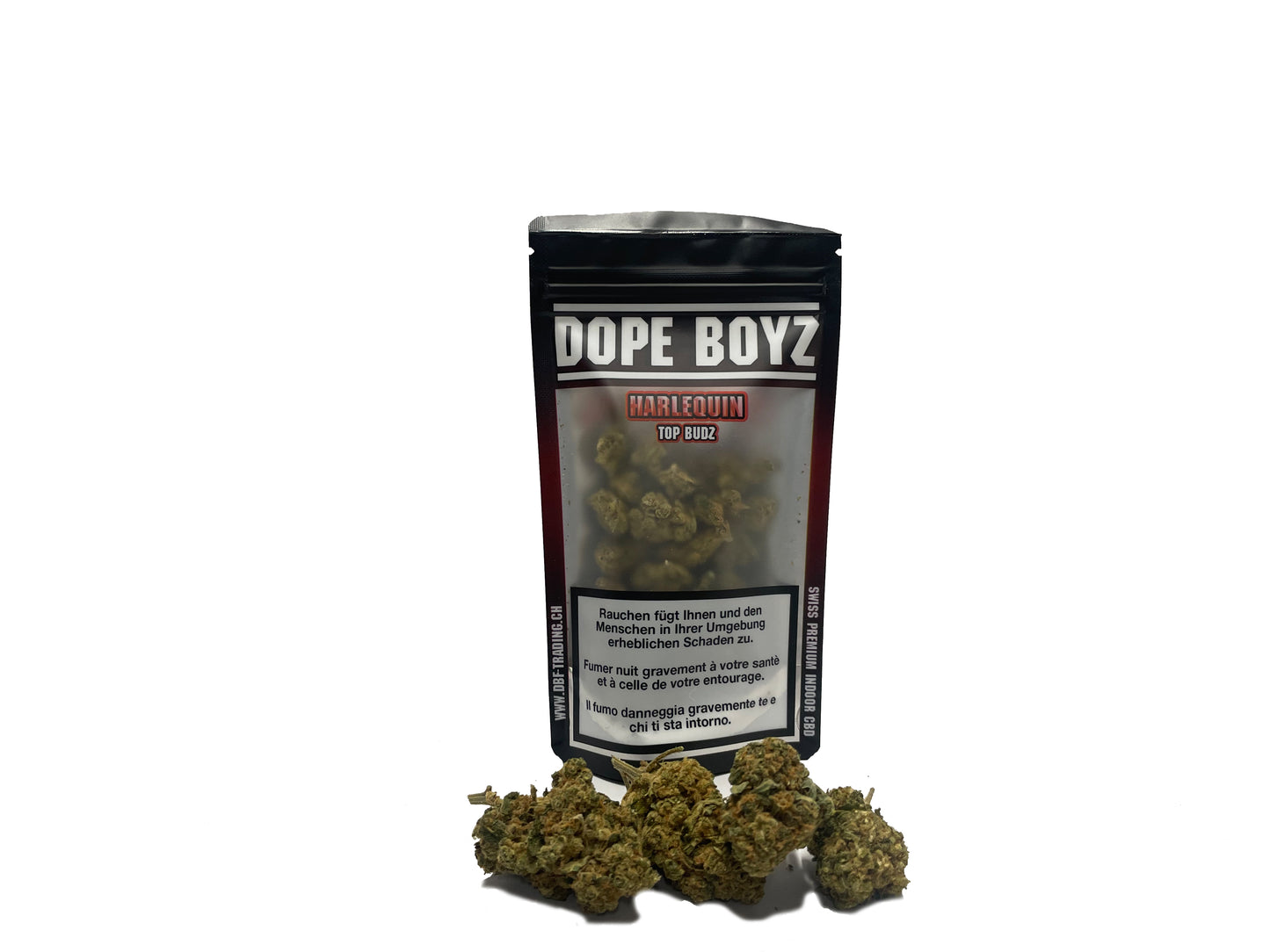 CBD Blüten Top Budz - Harlequin 5g