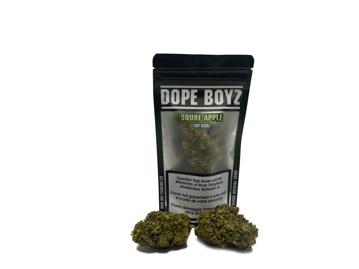 CBD Blüten Top Budz - Soure Apple 5g